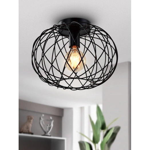 Светильник потолочный Rivoli Nora 5092-201 1 х Е27 40 Вт лофт-кантри для натяжных потолков