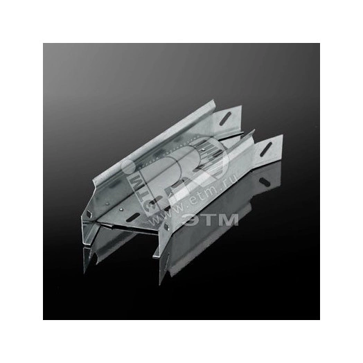 ЛУГПу150х50-135 S=1,5мм Лоток угловой горизонтальный усиленный перфорация полимерный