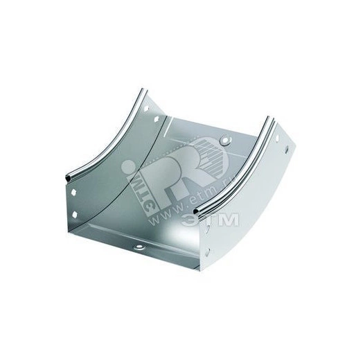 Угол CS 45 вертикальный внутренний 100х100мм цинк-ламельный