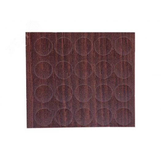 Заглушка самоклеящаяся D14 венге (50 шт.)