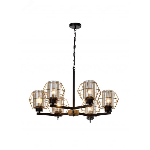 Люстра  Rivoli Gabriele 5025-206 6 х Е27 40 Вт лофт - кантри