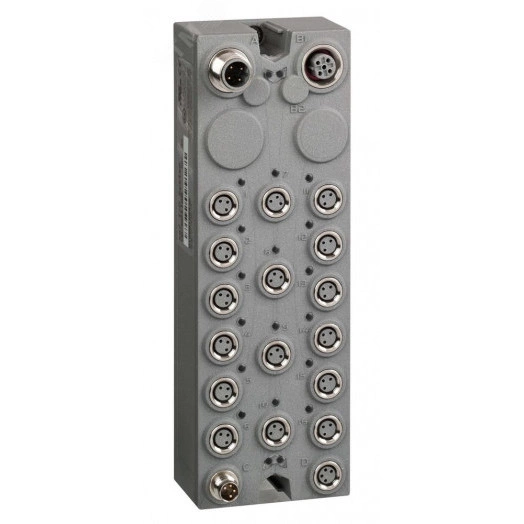 Модуль дискретный IP67 16 входов/выходов разъемы М8