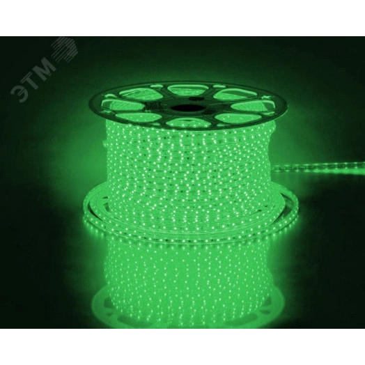 Лента светодиодная LEDх60/м 1м 4.4w/m 220в.IP65 зеленый