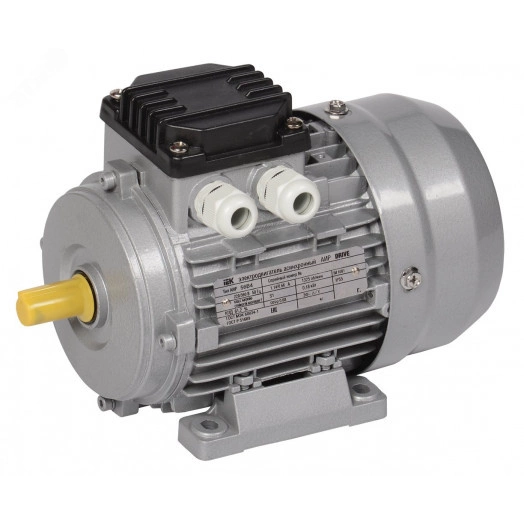 Электродвигатель трехфазный АИР 56B2 380В 0.25кВт 3000об/мин 1081 DRIVE