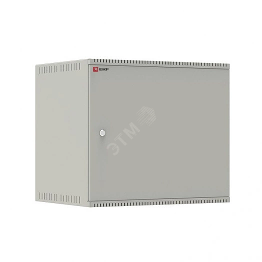 Шкаф телекоммуникационный настенный 9U (600х450) дверь металл, Astra E серия EKF PROxima