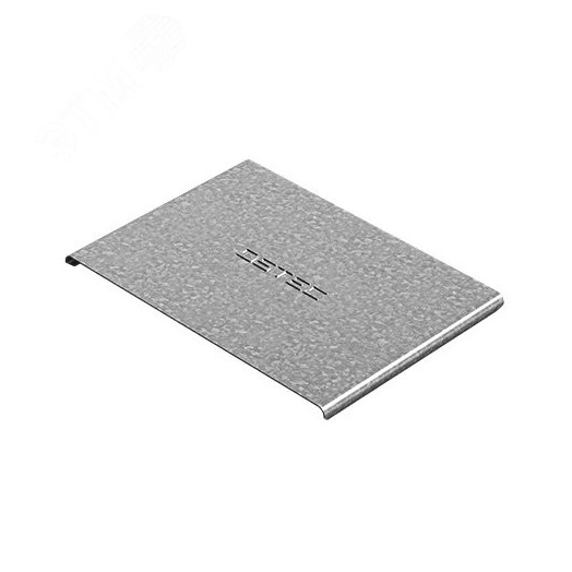 Крышка к повороту вертикальному вниз к лотку 150х50, толщ. 1,0 мм, Сендзимир цинк