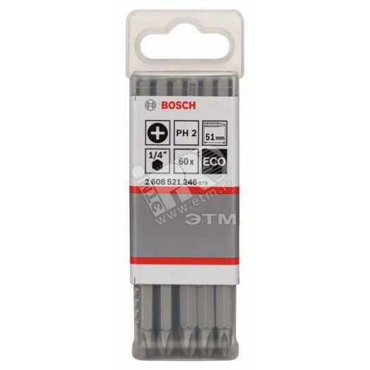 Бита PH2 51мм ECO (60шт)
