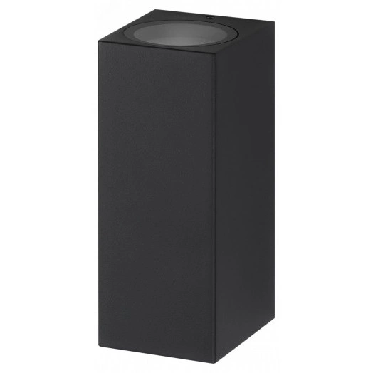 Декоративная подсветка ЭРА WL38 BK MR16/GU10 (2 шт.), черный, для интерьера, фасадов зданий, лампа MR16 ( в комплект не входит)