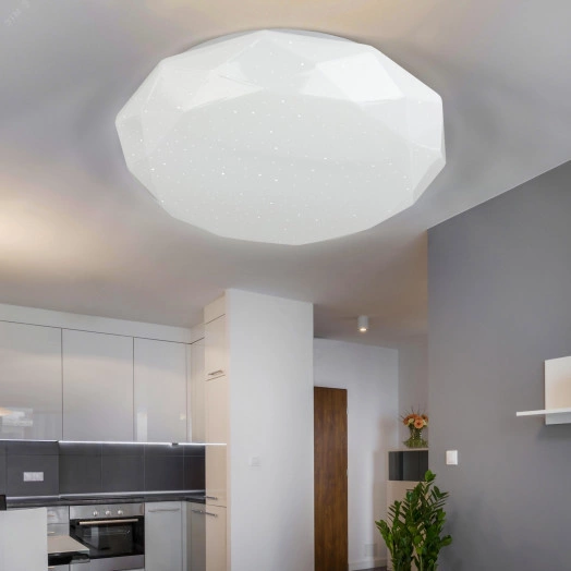 Светильник потолочный светодиодный SPB-6-24-4K Sparkle 24Вт 4000K ЭРА