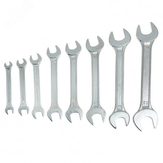 Набор рожковых ключей 8шт