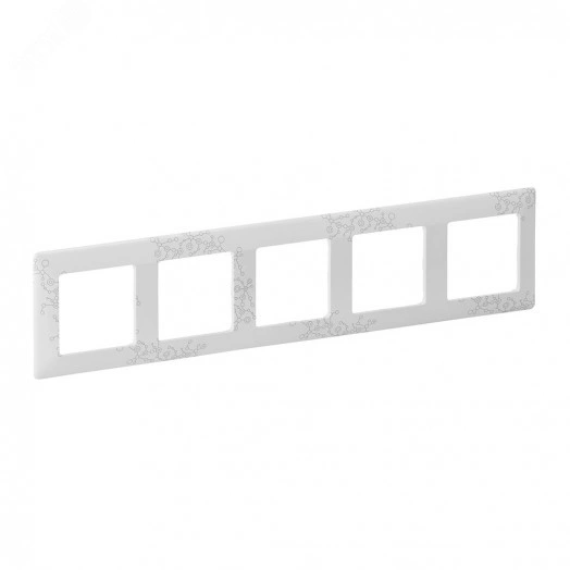 Valena LIFE Рамка 5 постов Эл грей универсальная