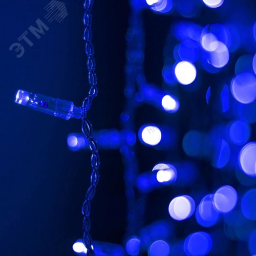 Гирлянда светодиодная декоративная ARD-CURTAIN-CLASSIC-2000x1500-CLEAR-360LED Blue (230V, 60W) (ARDCL, IP65)