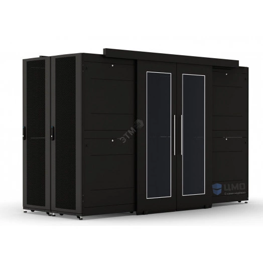 Крыша коридора со стеклом 600 мм (900-1250 мм) для шкафа ШТК-СП-.6.