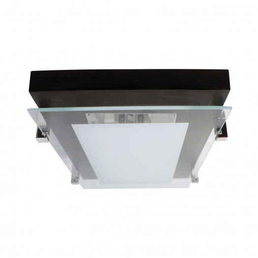 Светильник Полесье 280х160 НББ 06-40 М40 белый корпус венге держатель хром ИУ