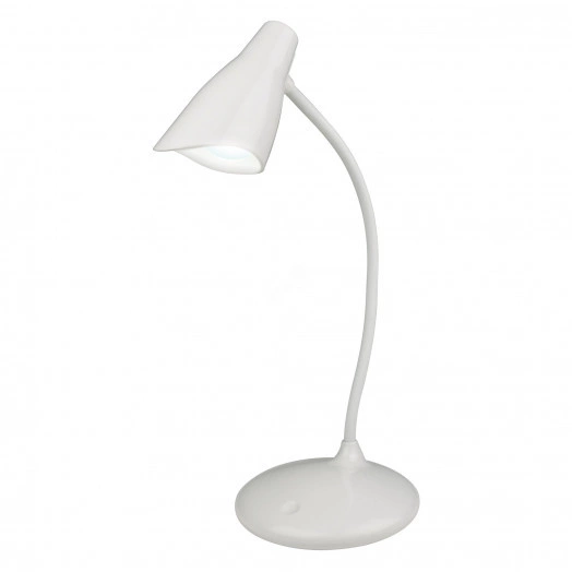 Настольный светильник TLD-559                     Ivory/LED/280Lm/5000K/Dimmer 3W. Сенсорный        выключатель. Белый. ТМ Uniel