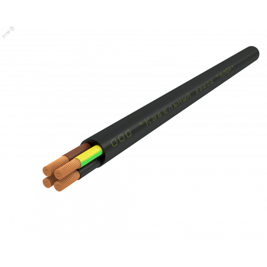 Кабель силовой КГТП 4х0.75(PE)-220/380-2бар