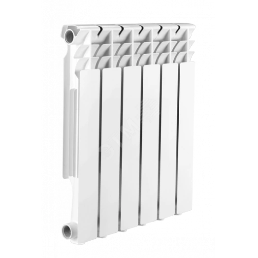 Радиатор алюминиевый секционный 500/78/12 боковое подключение