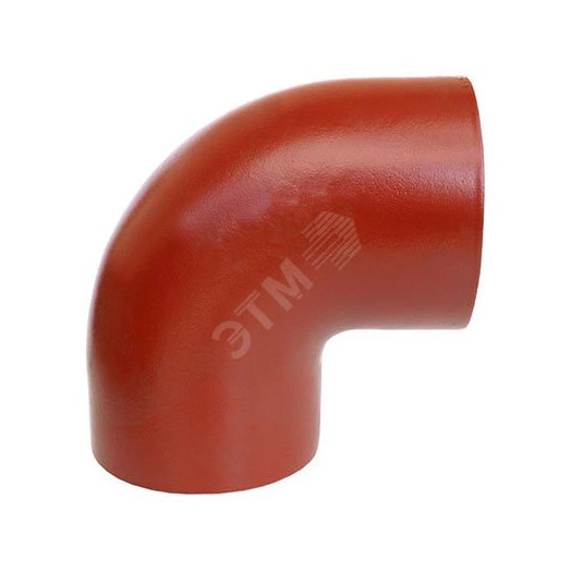 Отвод чугун SML Ду 50х90гр безраструбный