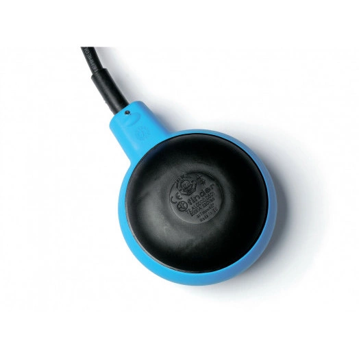 Поплавковый выключатель - 2 водонепроницаемые камеры, для управления насосами технического водопровода, кабель неопрен 5м, контакты 1СО 20А, степень защиты IP68