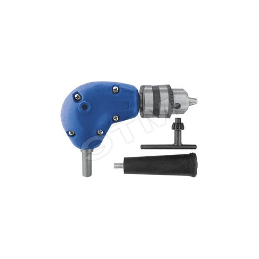 Переходник для дрели угловой с патроном, 90 градусов