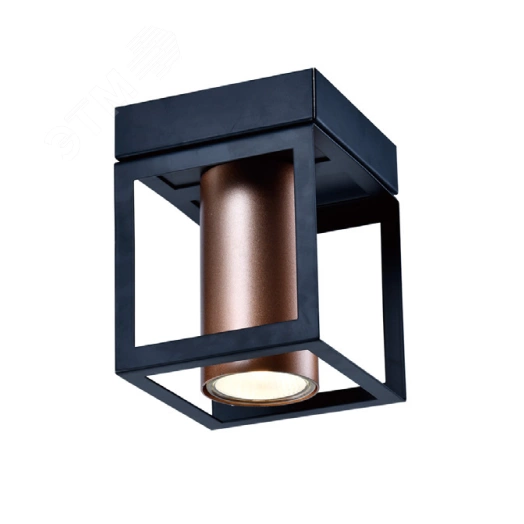 Светильник потолочный Rivoli Raffaela 5082-201 1 * GU10 25 Вт накладной для натяжных потолков лофт - кантри