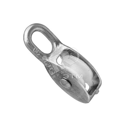 Блок для троса одинарный 25мм нейлоновый шкив (1шт)