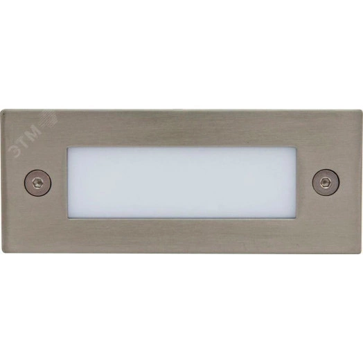 Светильник светодиодный ДВО-1w 6400K 40Лм прямоугольный IP54 алюминий