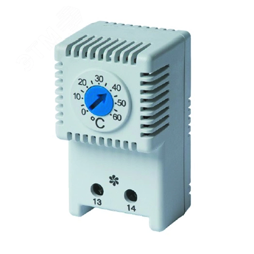Термостат NO с регулируемым диапазоном температуры 0…+60°C