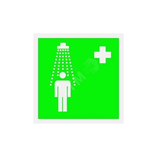 Пластина Пункт приема гигиенических процедур (душевые) BL-1515.EC03