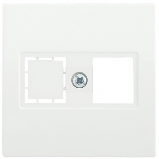 Накладка телефонная RJ12/HDMI BOLERO белый