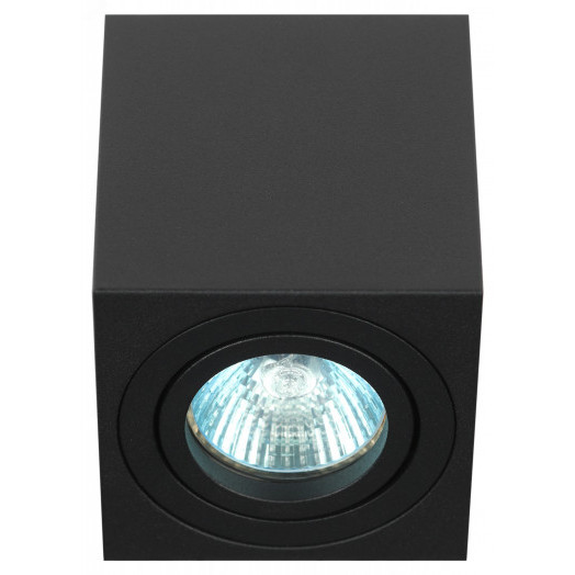 Светильник настенно-потолочный спот OL22 BK MR16/GU10, черный, поворотныйлампа MR16 ( в комплект не входит) ЭРА