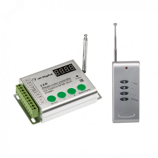 Контроллер CS-TH2010-RF4B 18xIC (12-24V, ПДУ 4кн) (Arlight, -)