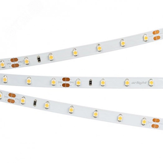 Лента LED RT 2-5000 24V Warm2700 (3528, 300 LED, CRI98) (ARL, 4.8 Вт/м, IP20)