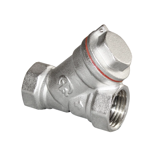 Фильтр ВВ 1' сетчатый, косой, никелированный