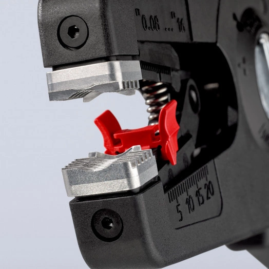 Стриппер автоматический PreciSTrip16  c кабелерезом быстросменный блок ножей зачистка: 008 - 16 мм (AWG 28 - 5) L-195 мм KN-1252195