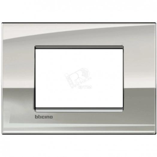 LivingLight Рамка AIR 3 поста Паладий