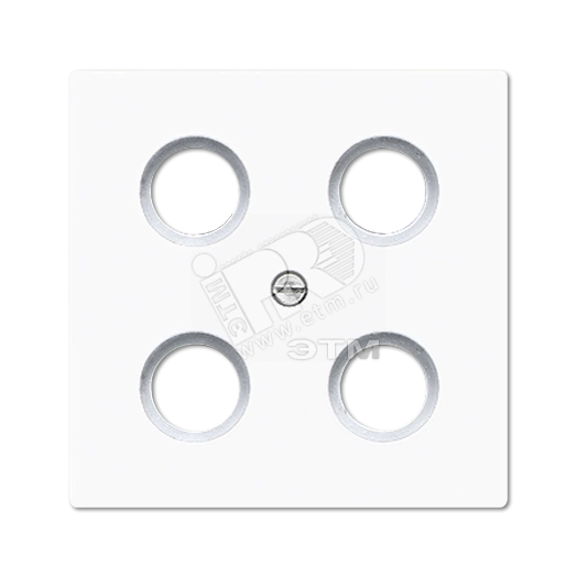 Крышка для SAT-TV-розетки  белая