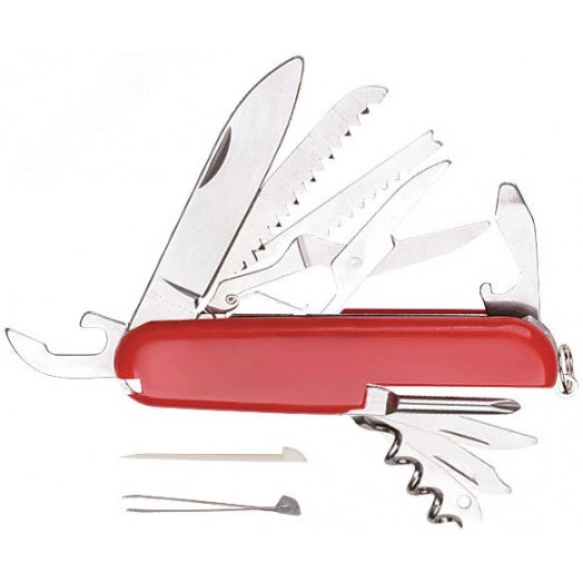 Нож складной, лезвие нержавеющая сталь 11 функций