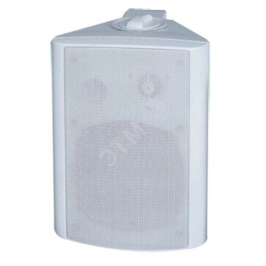 Система двухполосная акустическая 80/40/20/10/5Вт, 8 Ом, 70/100В, 70-20000Гц, кронштейн в комплекте, белый