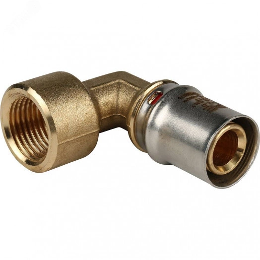 Угольник-переходник с внутренней резьбой 1/2'х20 для металлопластиковых труб прессовой