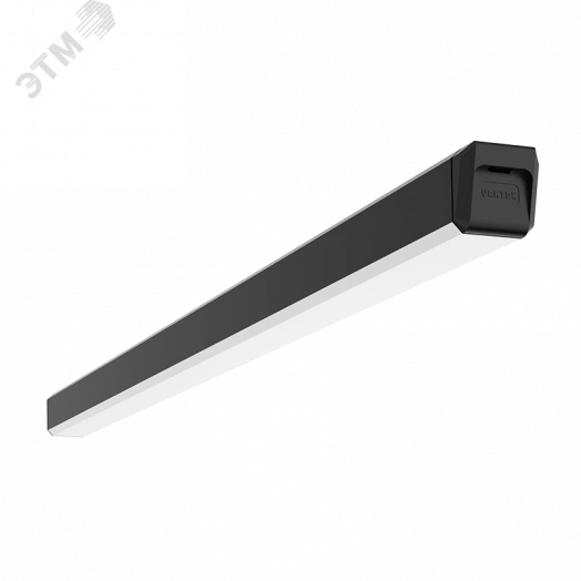 Светильник светодиодный ДПО/ДСО-70Вт IP40 7000Лм 4000К Q-40 черный рас-ль опал