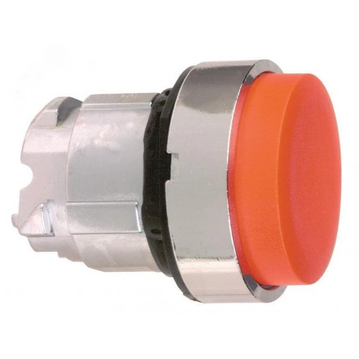 Головка кнопки 22мм красная с задержкой