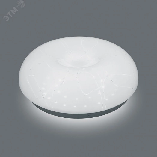 Светильник светодиодный ДБО-23w 6400К круглый белый c узором