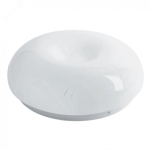 Светильник светодиодный ДБО-23w 6400К круглый белый c узором