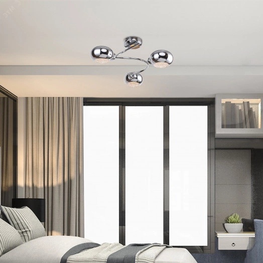 Люстра  Rivoli Romi 3038-303 3 х Е14 40 Вт модерн