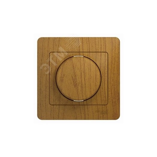 GLOSSA Диммер поворотный 300Вт дуб в сборе