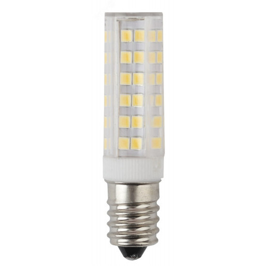 Лампа светодиодная LED 7Вт Т25 2700К Е14 теплый капсула