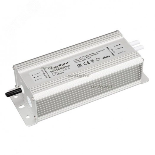 Блок питания ARPV-12100-D (12V, 8.3A, 100W) (ARL, IP67 Металл, 3 года)