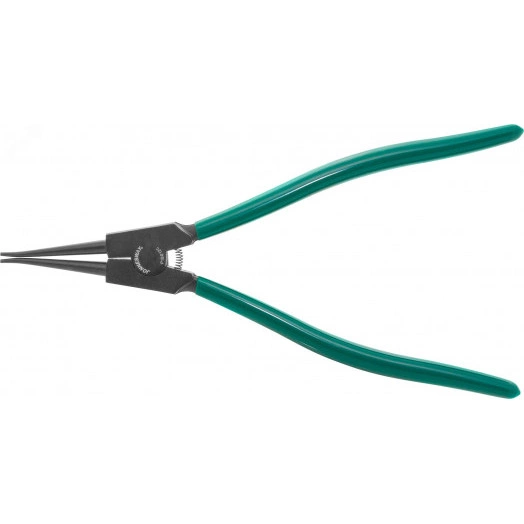 Щипцы прямые для стопорных колец удлиненные с ПВХ рукоятками, разжим, 85-165 мм, 3.5-4.0 мм, 310 мм