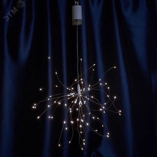 Гирлянда украшение Фейерверк LED 5000К 0.3м от батареек